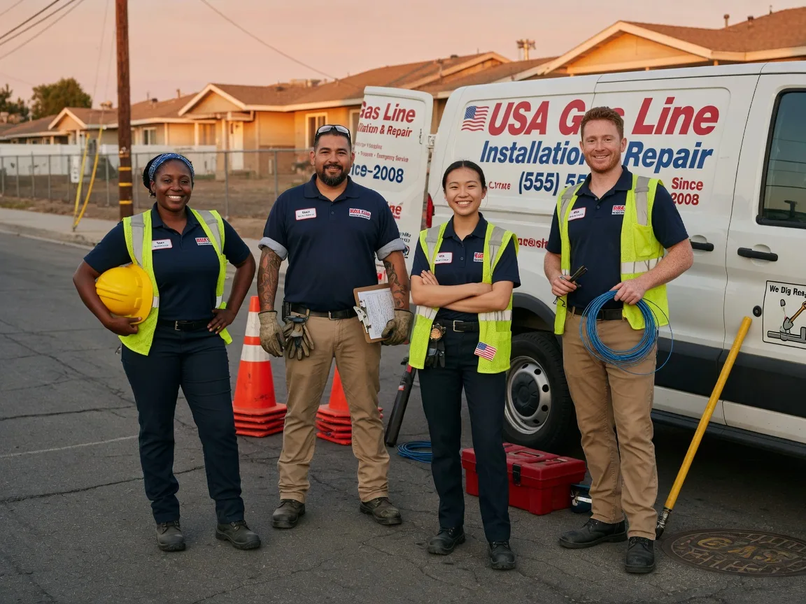 Gas Line Installation company in New Castle, AL